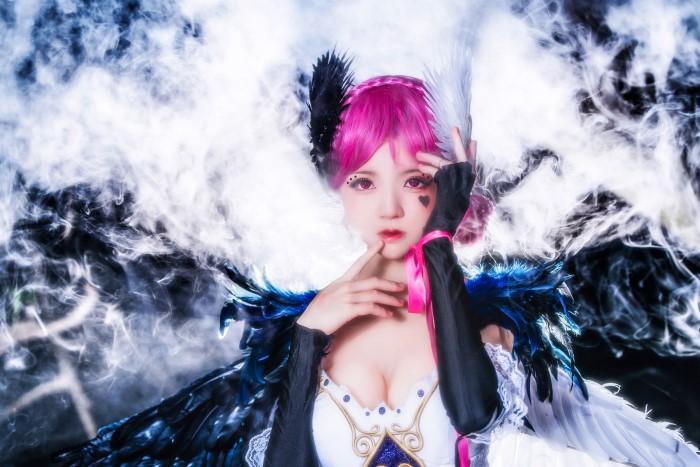 萝莉风COS 桜桃喵 – 王者荣耀之小乔天鹅之梦 [12P/278MB]