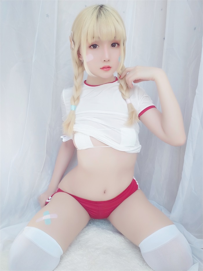 微博妹子@星之迟迟 VOL.13 粉白弱气学园包 [60P/94.4MB]