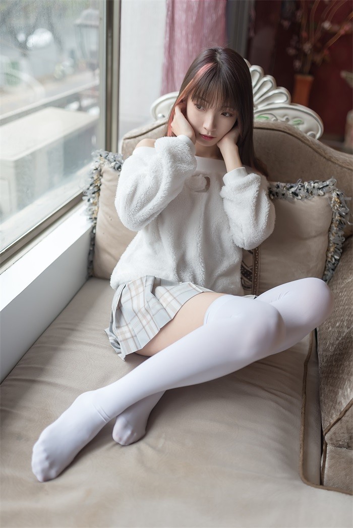 风之领域精品写真@No.013 清纯可爱的白丝小姐姐 [49P/78.3MB]