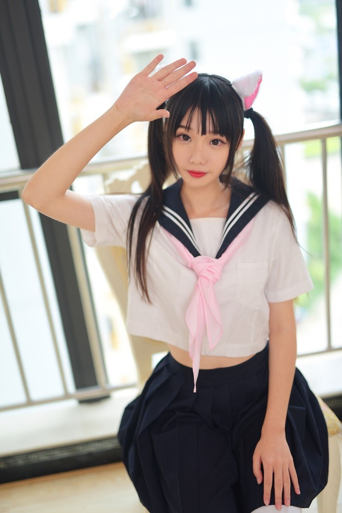 风之领域精品写真@No.161 喵喵校服少女 [50P/262MB]