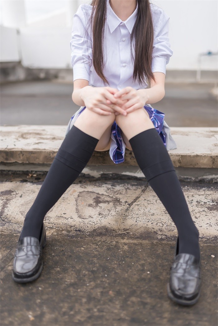 风之领域精品写真@No.168 紫色格子裙 [39P/128MB]