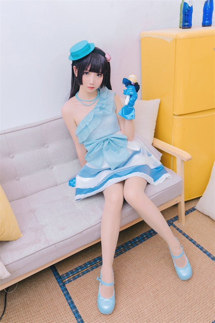 人气动漫Coser@面饼仙儿 打歌服黑猫[12P/128MB]