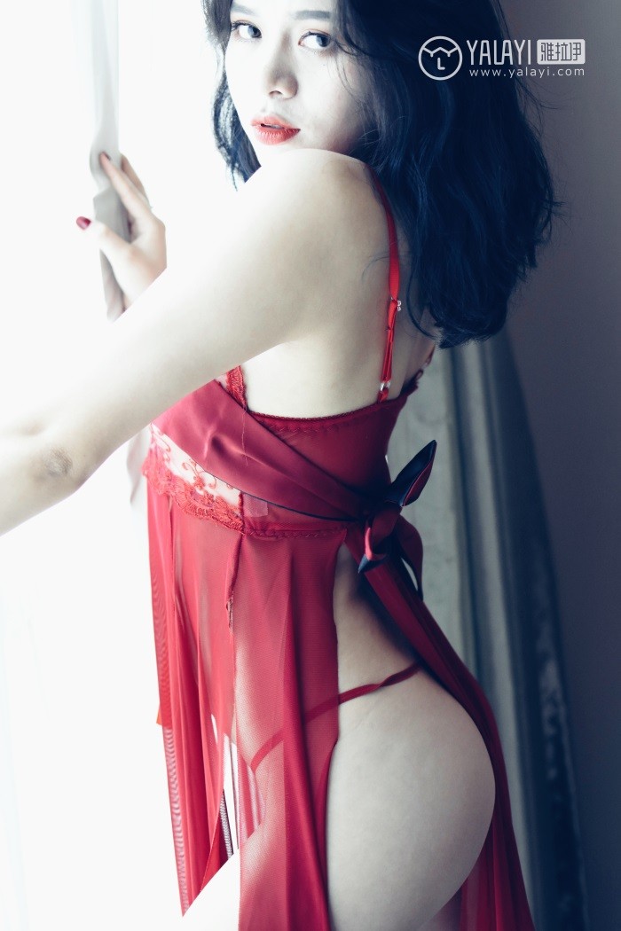 [YALAYI雅拉伊] 2018.11.03 No.014 心蕊的红色睡袍 米心蕊 [41P/242MB]