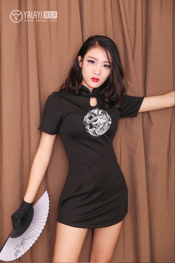 [YALAYI雅拉伊] 2018.12.12 No.028 禁欲系旗袍 兔洱 [41P/429MB]