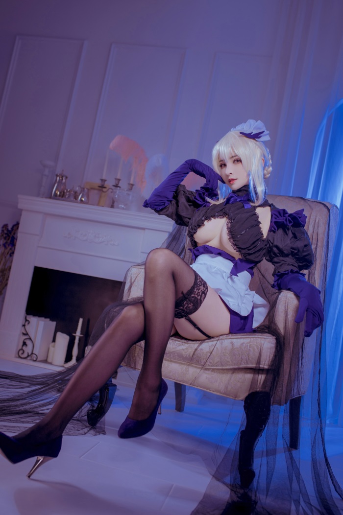 知名动漫Coser@rioko凉凉子 黑枪呆女仆 [26P/1V/328MB]