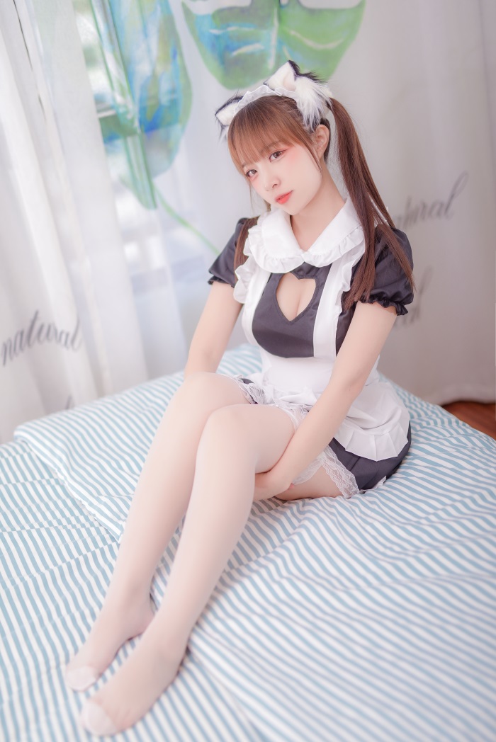 人气Coser动漫博主@二佐Nisa 私房猫耳女仆 [44P/289MB]