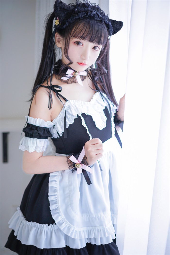 喵糖映画少女写真 VOL.051 女仆渔网袜[39P/377MB]