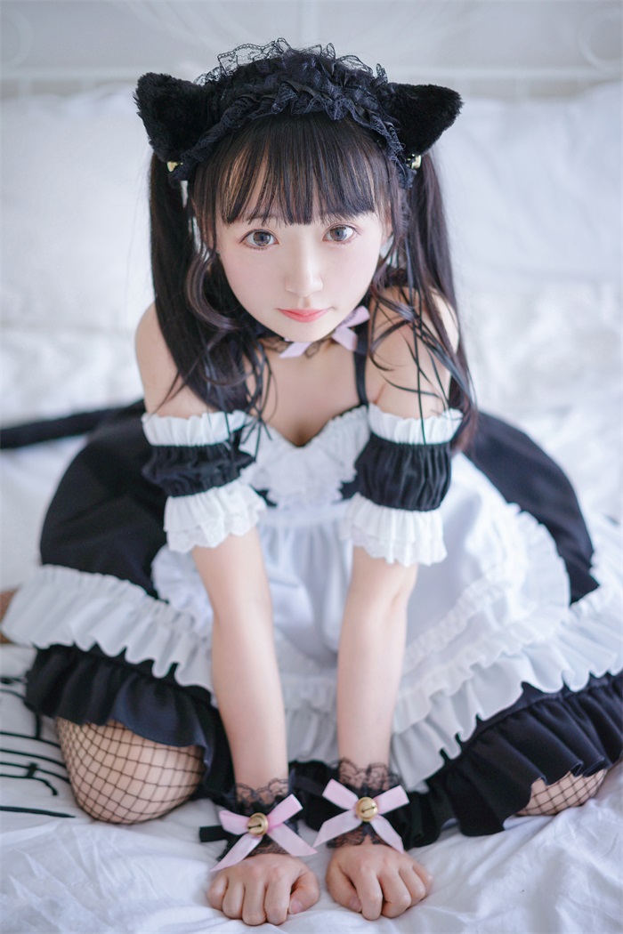 喵糖映画少女写真 VOL.051 女仆渔网袜[39P/377MB]