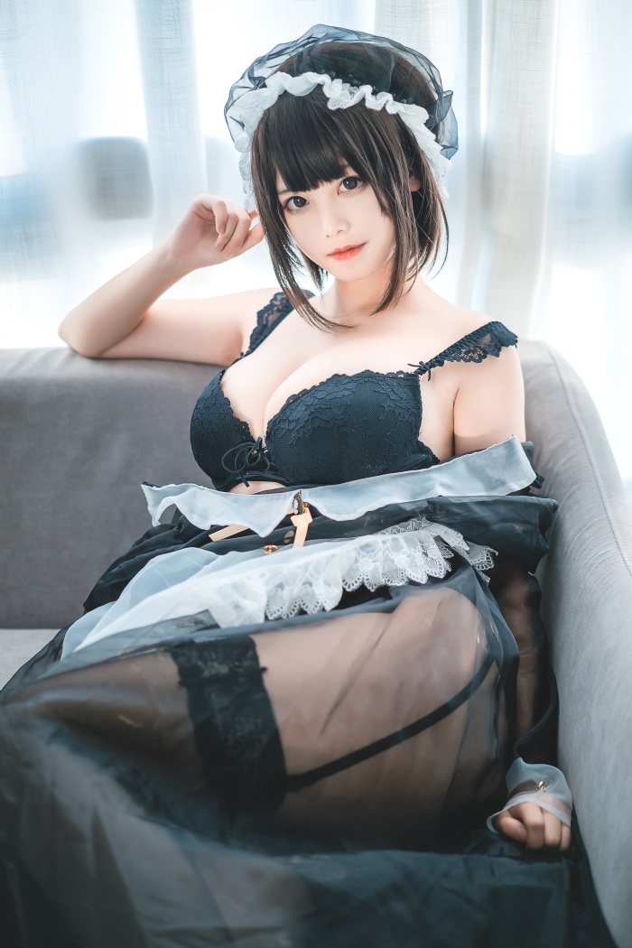 知名动漫博主@蜜汁猫裘 透明女仆 [30P/280MB]