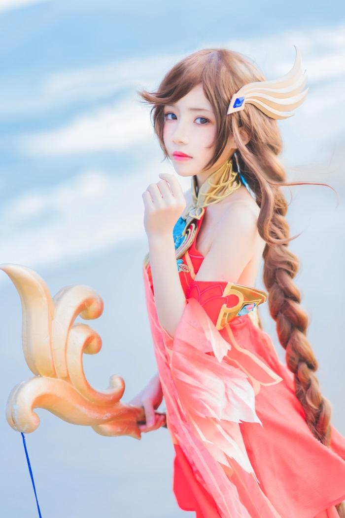 人气Coser@桜桃喵 – 王者荣耀沧海大乔 [26P/367MB]