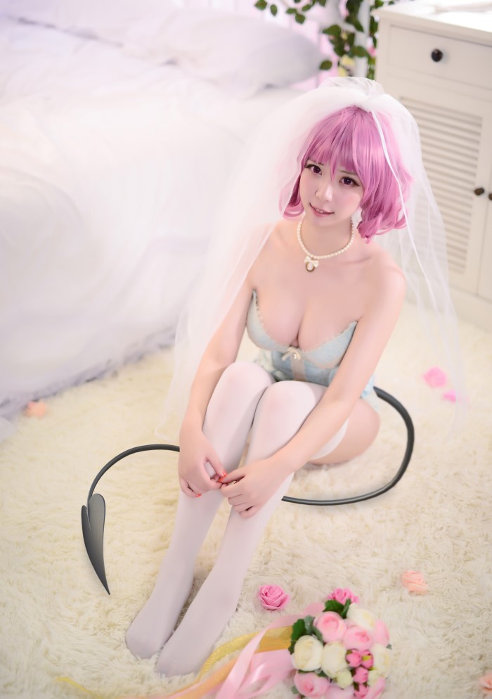 COS福利闪月半 - 梦中の婚礼 [21P/177MB]