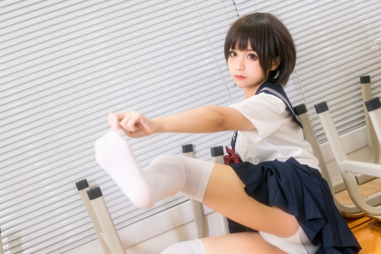 知名动漫博主@蠢沫沫 教室 [61P/485MB]