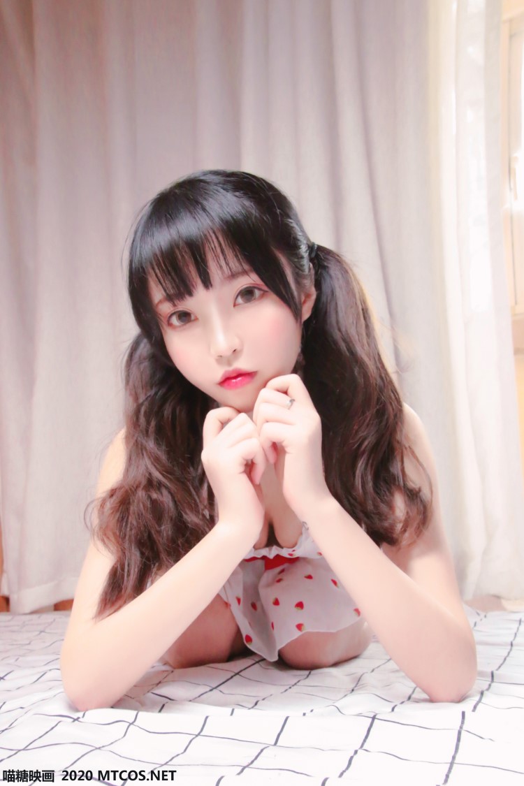 喵糖映画 VOL.145  卡哇伊小草莓睡衣 [30P/137M]