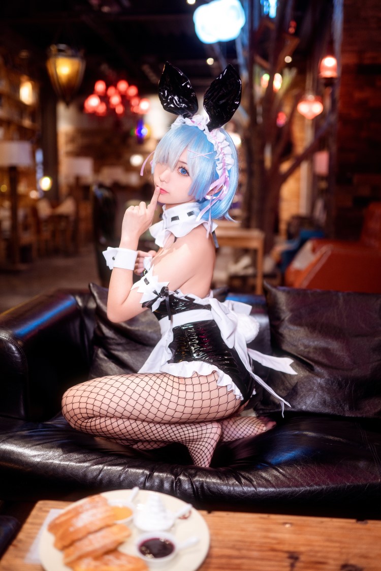 知名动漫博主@蠢沫沫 雷姆兔女郎 [41P/549MB]