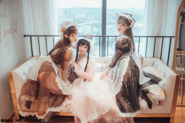 喵糖映画 VOL.146 三人女仆[33P/430M]