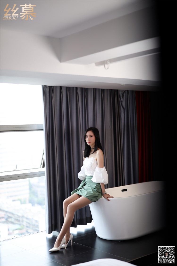 丝慕写真 SM268 天天一元 紫宁《浴享丝滑》[77P/229MB]