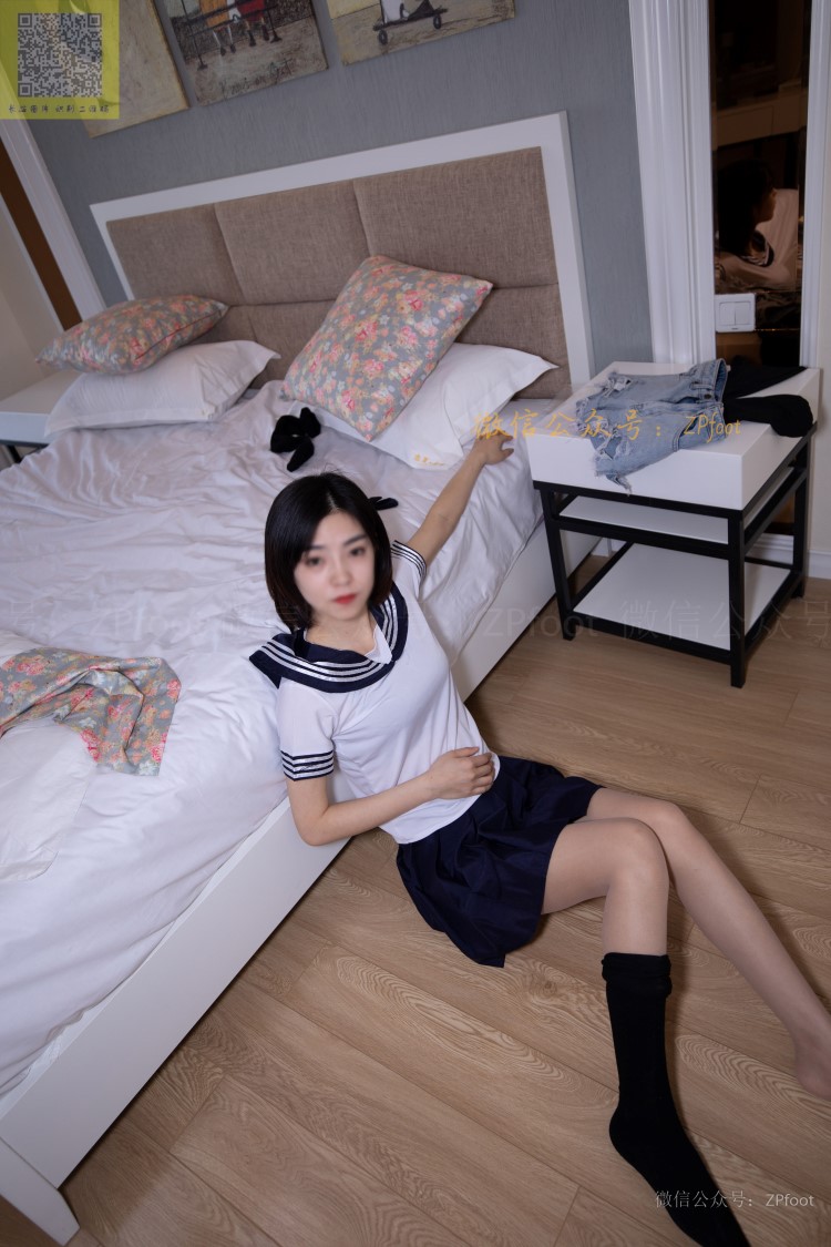 [LSS山茶摄影]NO.118 学妹制服棉袜rosi [74P/211MB]