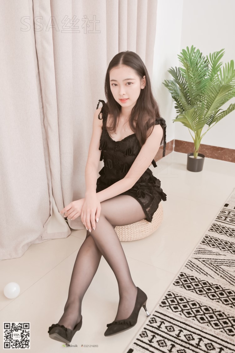 SSA丝社 第104期：腿模文娟，花样少女的短裙 [99P/925M]