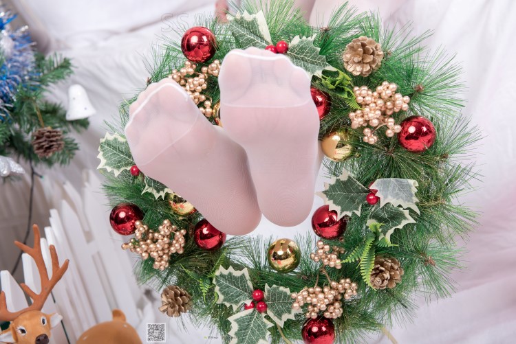 SSA丝社 第058期：大大的圣诞节白丝长筒特辑[130P/1.41GB]