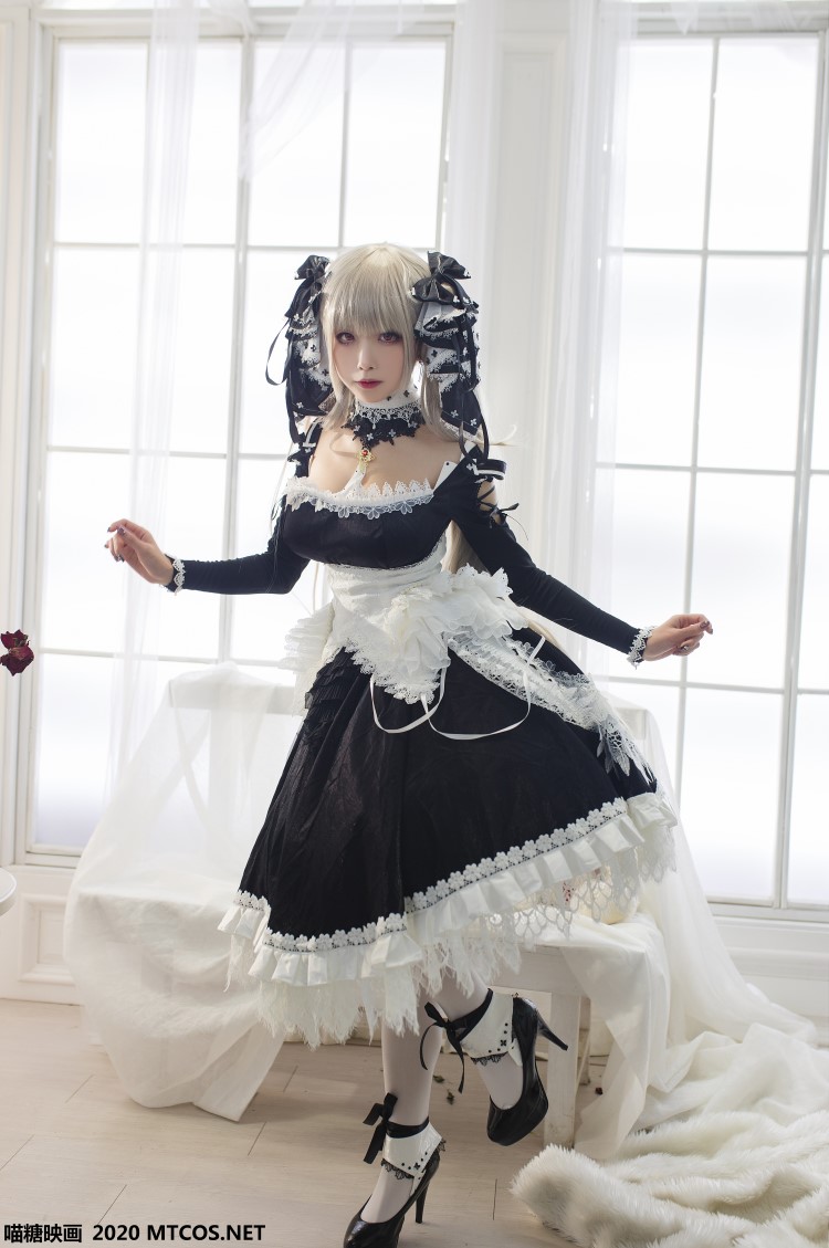 喵糖映画 VOL.127 黑巫女仆[35P/595M]