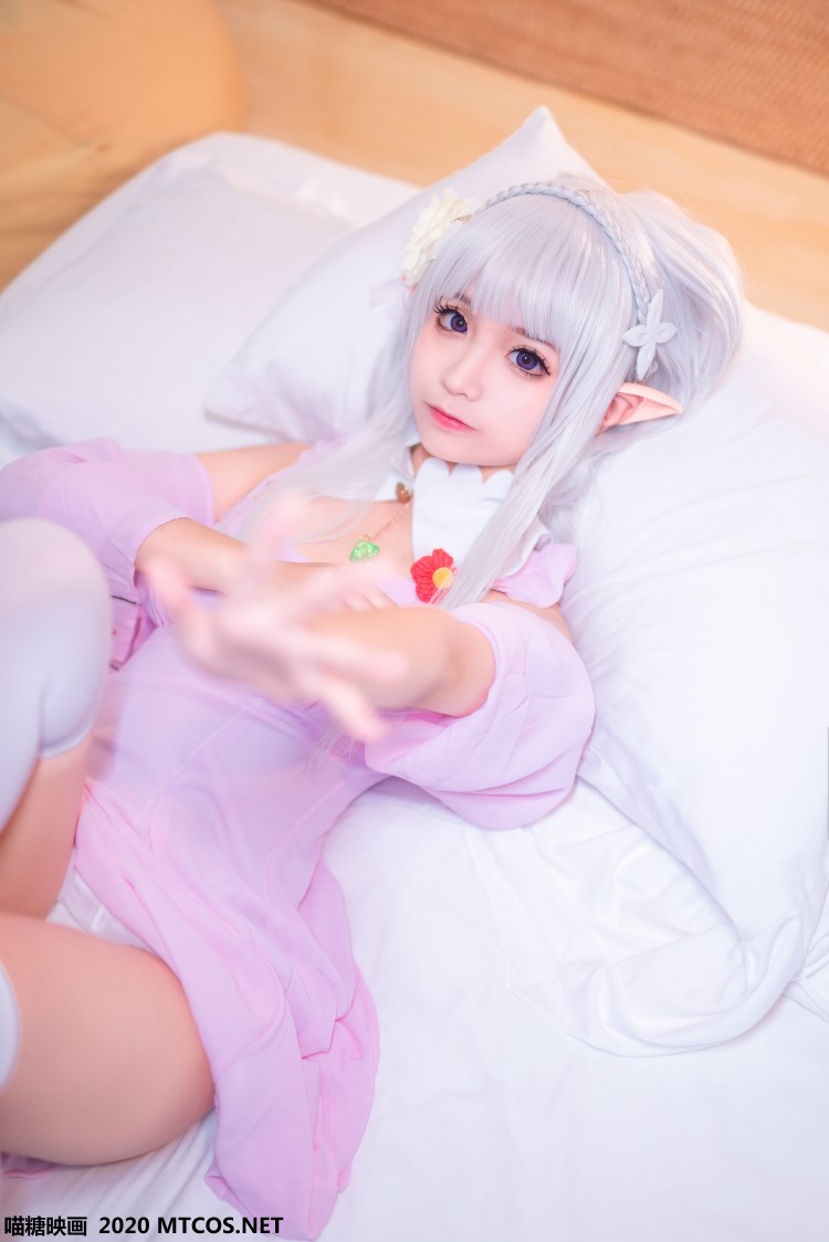 喵糖映画 VOL.118 露肩睡裙 蠢沫沫[40P/680M]