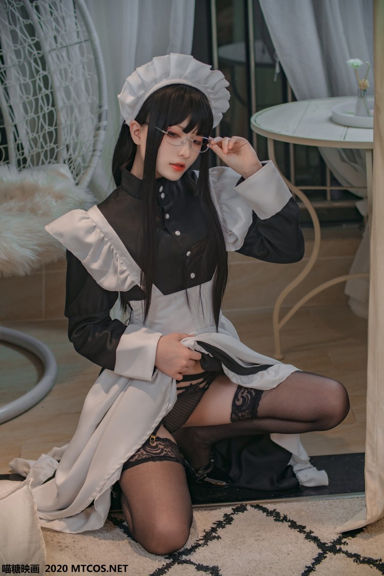 喵糖映画 VOL.120 女仆眼镜娘[36P/395M]