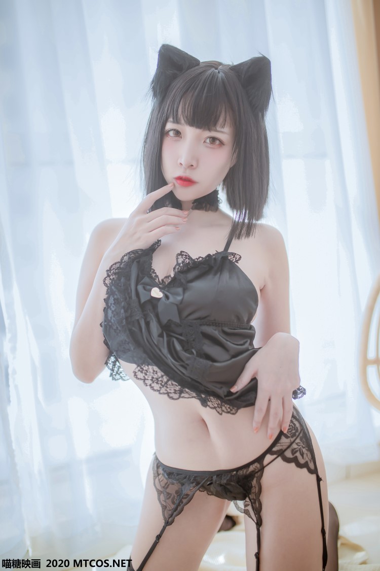 喵糖映画 VOL.128 私房双人猫耳[40P/538M]