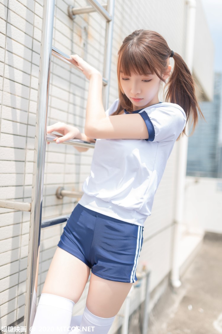 [喵糖映画]VOL.182 白丝体操服 [50P/325M]