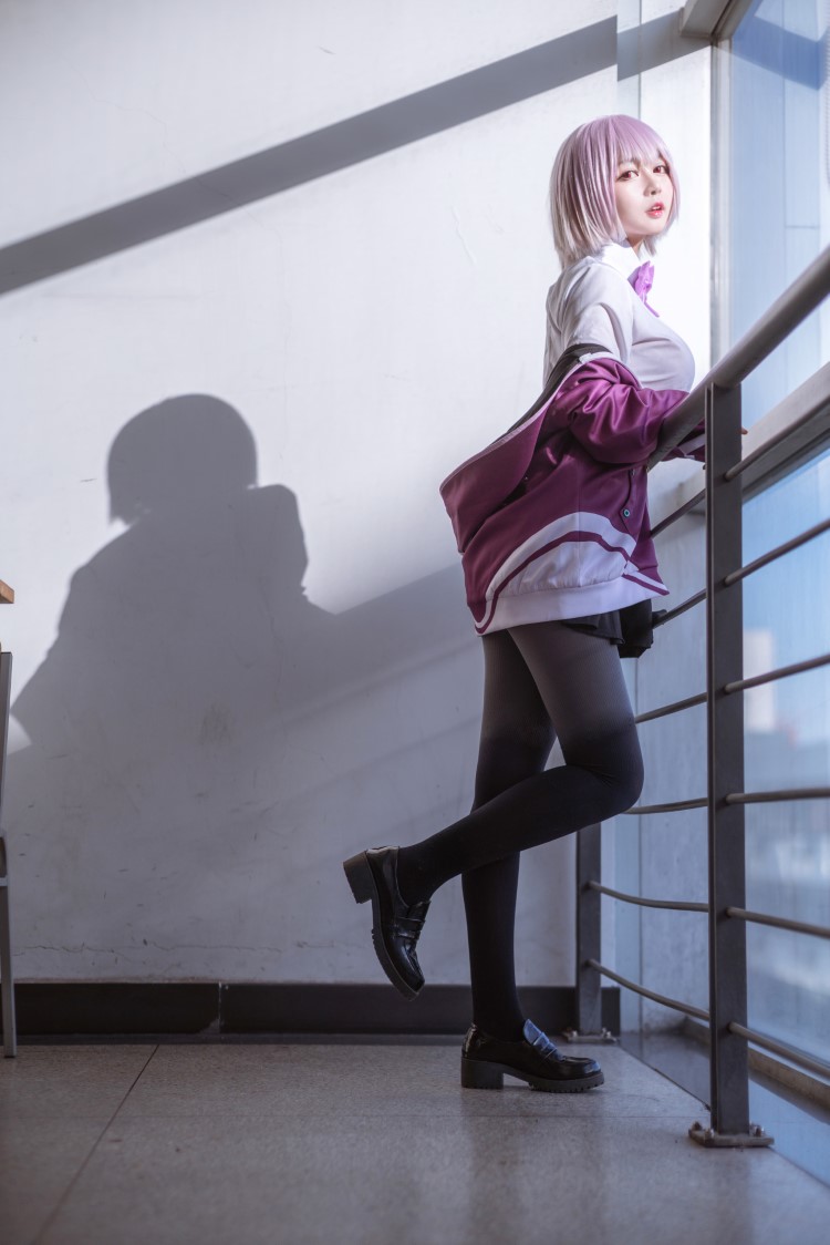 知名动漫博主@黑猫猫OvO - 新条茜 [9P/55MB]