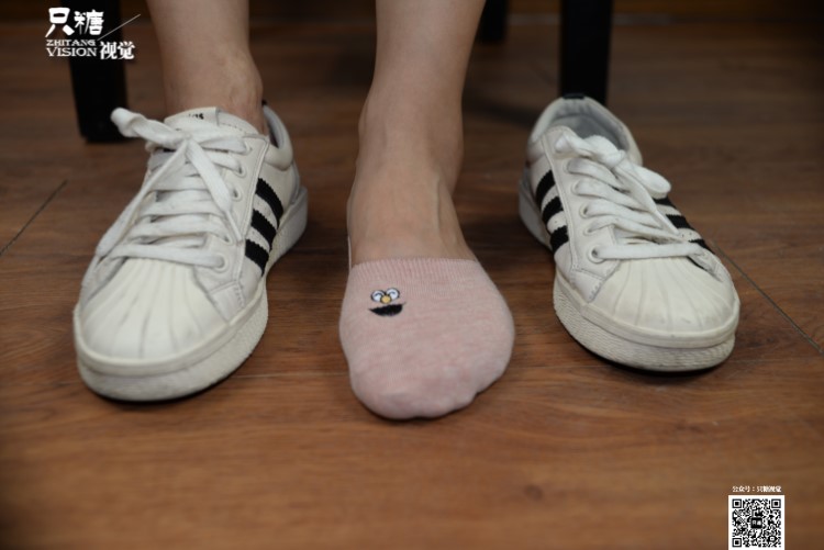 [只糖棉袜]NO.023 牛仔裤贝壳头搭配船袜 [159P/479MB]