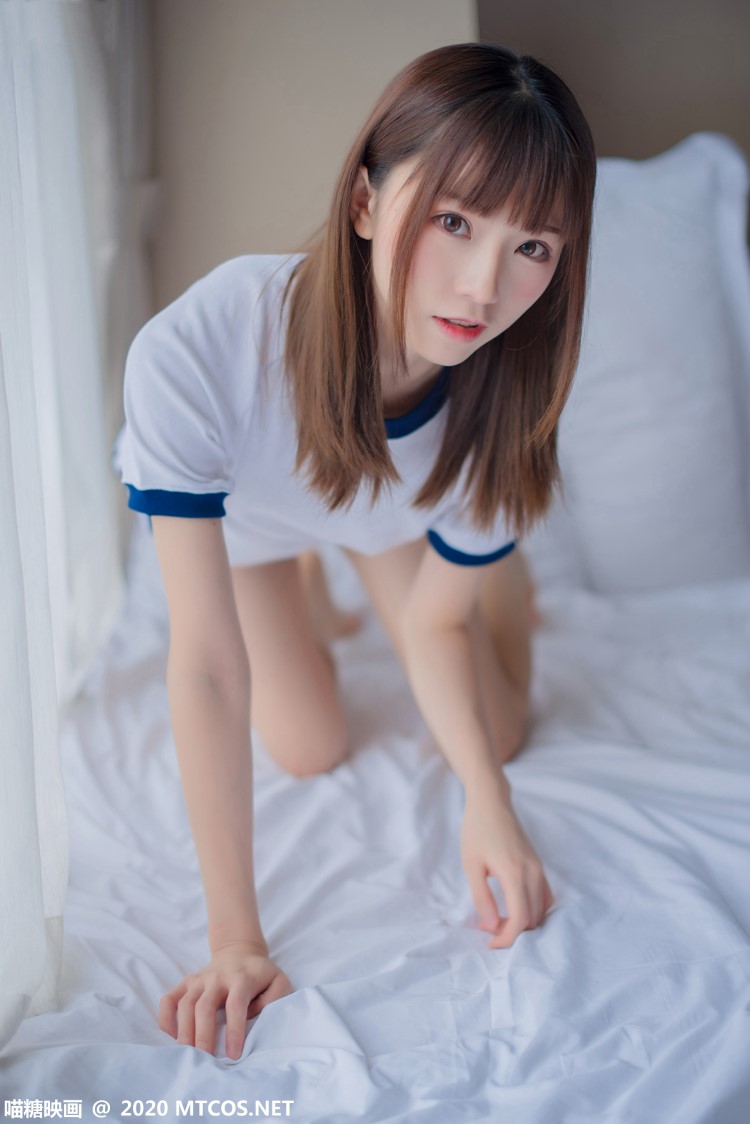 [喵糖映画]VOL.222 清凉体操服 清纯学妹 [47P/257MB]