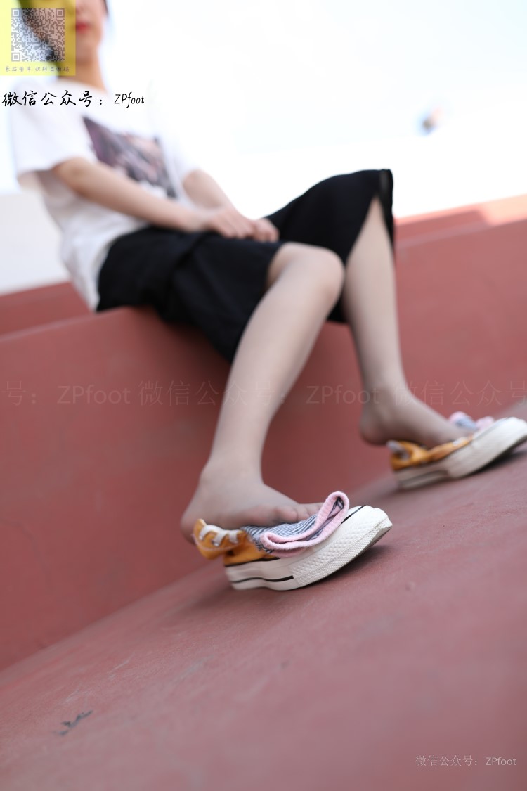 [LSS山茶摄影] NO.129 灰丝 棉袜帆布鞋 [85P/423MB]