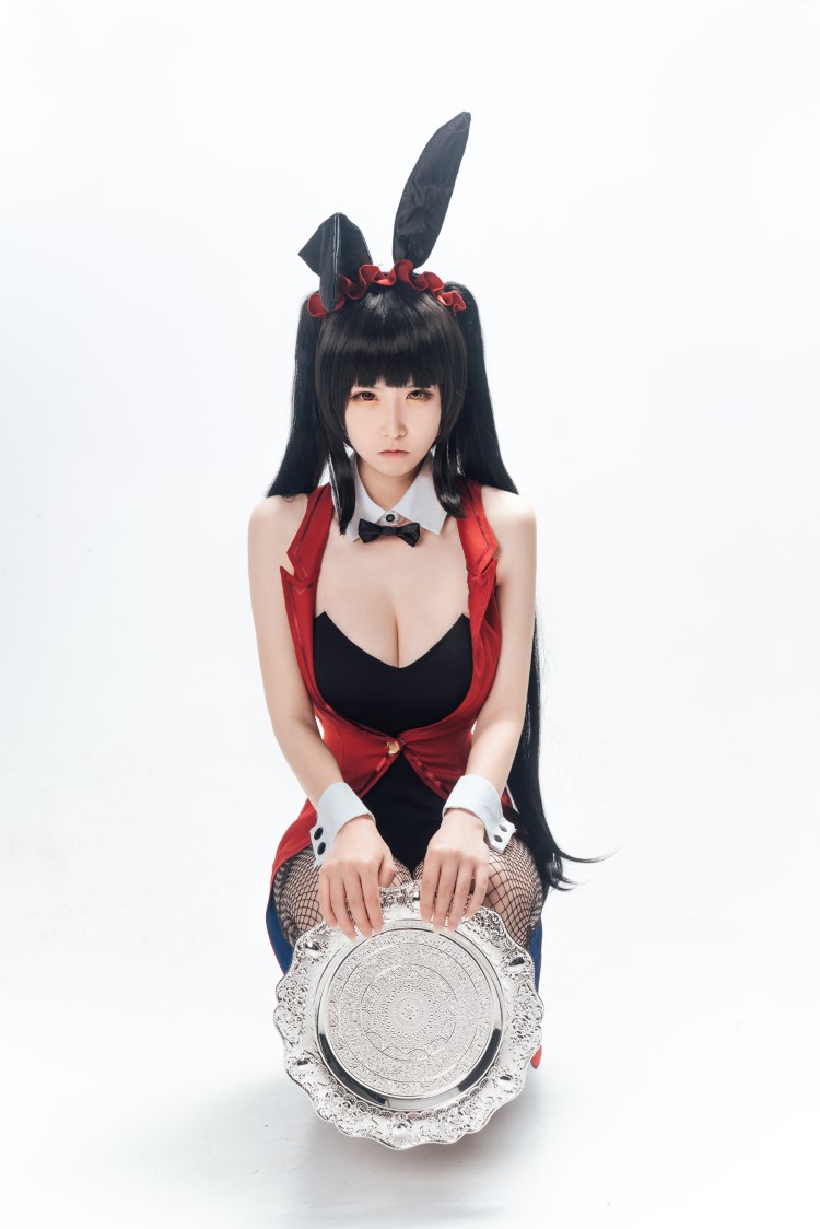 人气动漫Coser@爱老师_PhD  狂三 兔女郎 [9P/36MB]