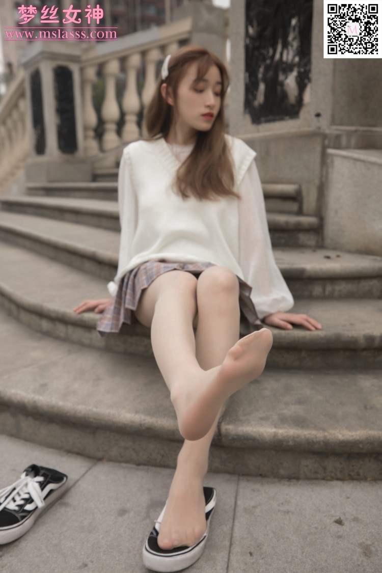 [MSLASS梦丝女神] 2020-03-10 晓晓 女神的肉丝丝袜 [90+1P/684M]