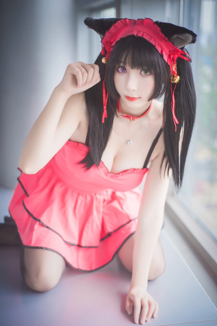 知名主播红人@w黑米粥w 黑丝粉红猫 [44P/433MB]