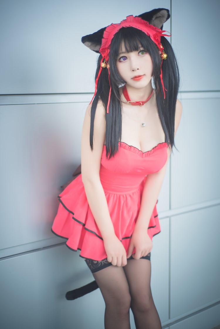 知名主播红人@w黑米粥w 黑丝粉红猫 [44P/433MB]