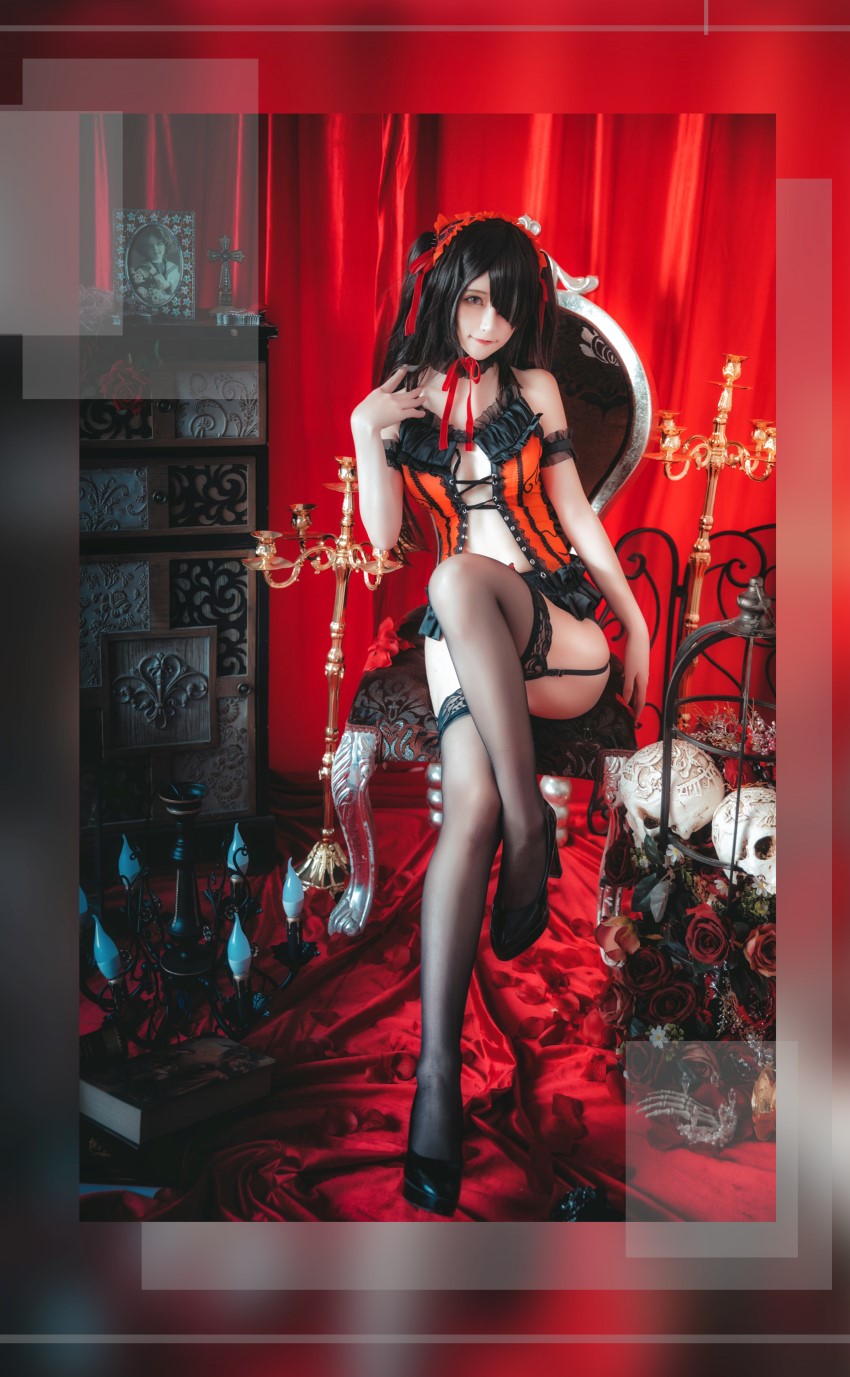 网红Coser@yui金鱼 – 约会大作战时崎狂三 [11P/106MB]