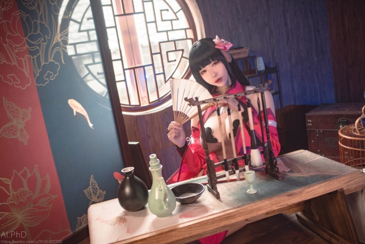 人气动漫Coser@爱老师_PhD 蛇喰梦子[9P/42MB]