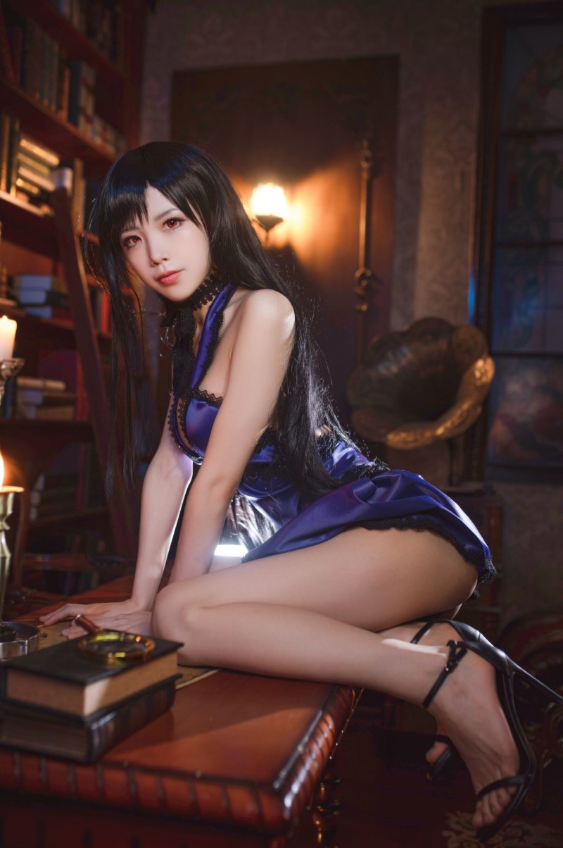 知名动漫博主@水淼aqua 蒂法 [85P/8M]