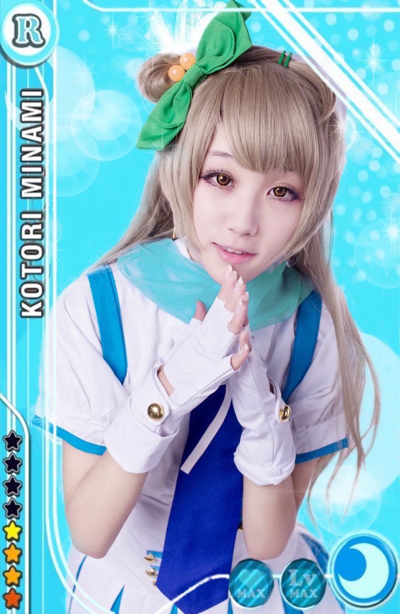 网红COS@浅野菌子 Love Live_ 南小鸟2 [19P/75MB]