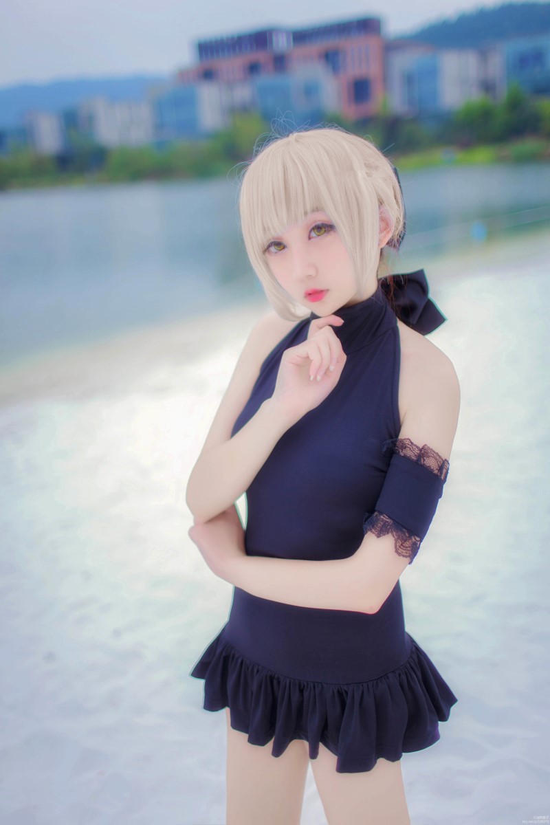 网红COS@浅野菌子 Fate_Stay Night Saber [12P/6MB]