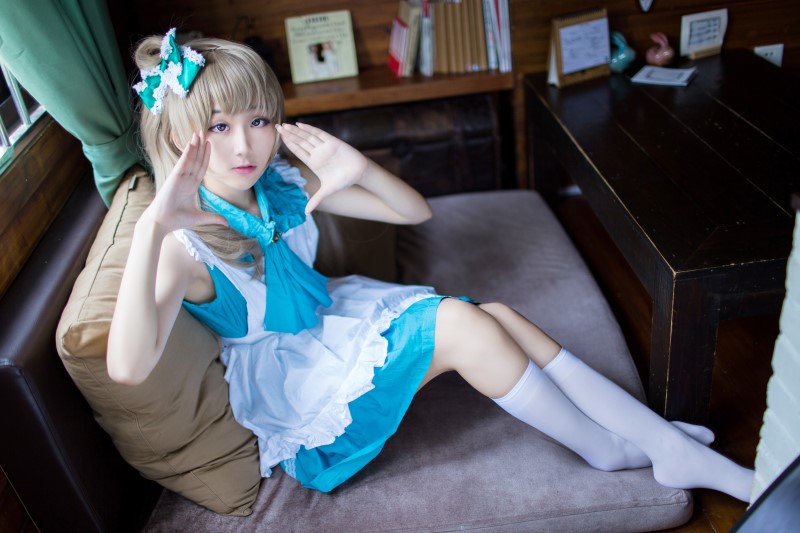 网红COS@浅野菌子 Love Live_ 南小鸟1 [19P/75MB]