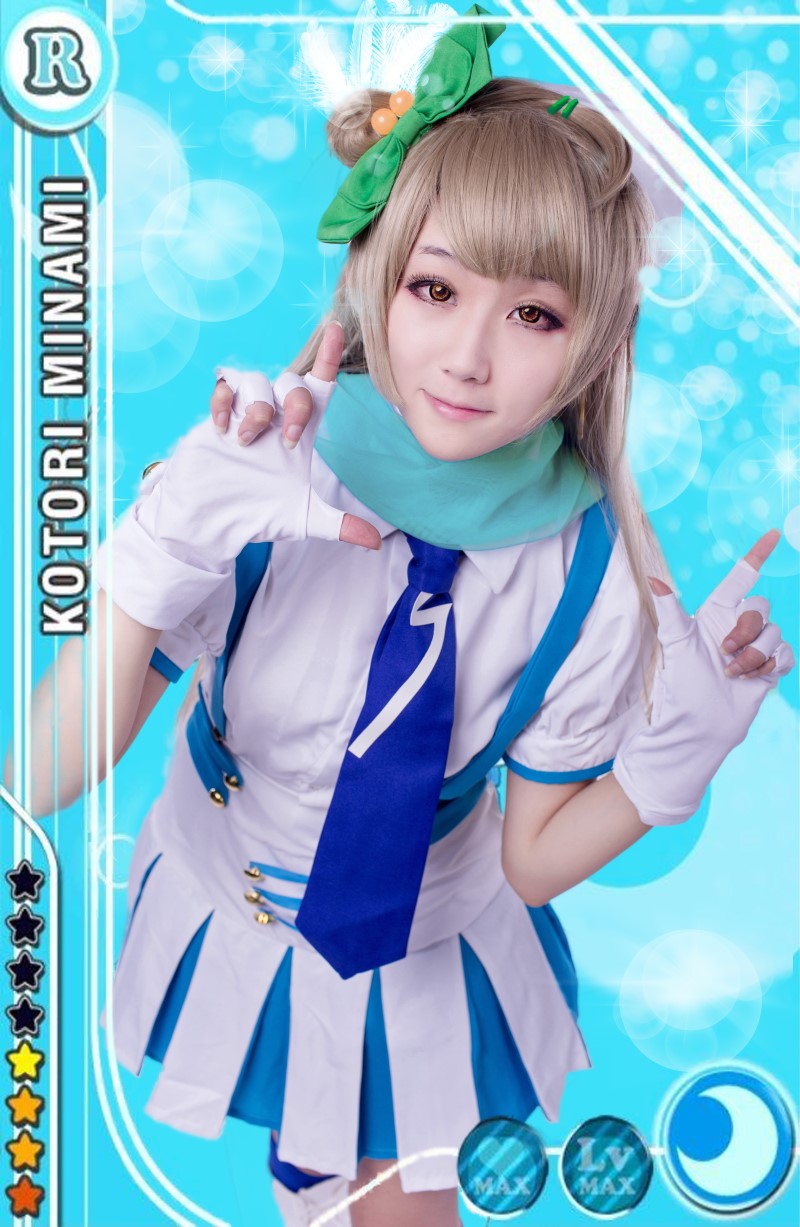 网红COS@浅野菌子 Love Live_ 南小鸟2 [19P/75MB]