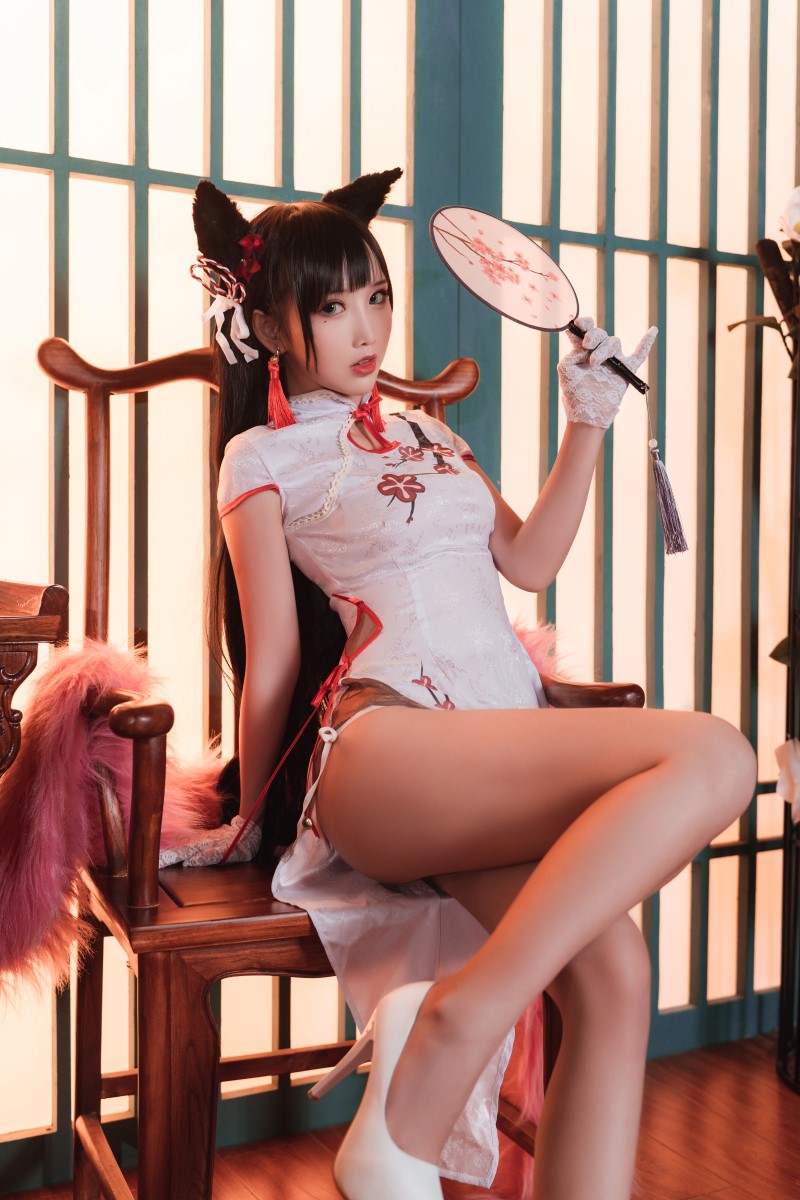 网红Coser@面饼仙儿 - 旗袍爱宕 [25P/285MB]