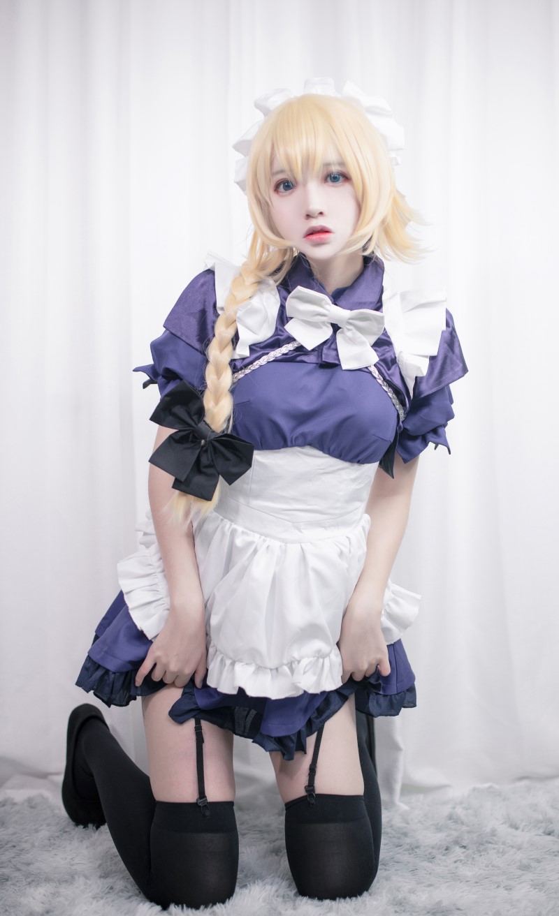 网红Coser@疯猫ss – 贞德女仆[20P/255MB]