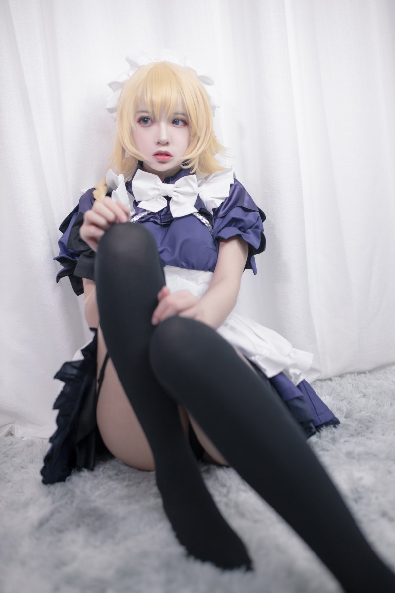 网红Coser@疯猫ss – 贞德女仆[20P/255MB]