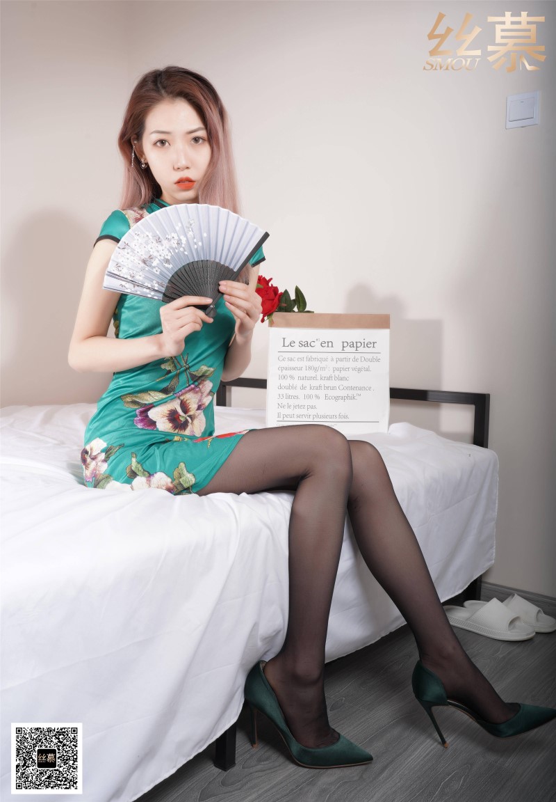 丝慕写真 SM409 天天一元 新模《复古经典旗袍》[64P/71M]