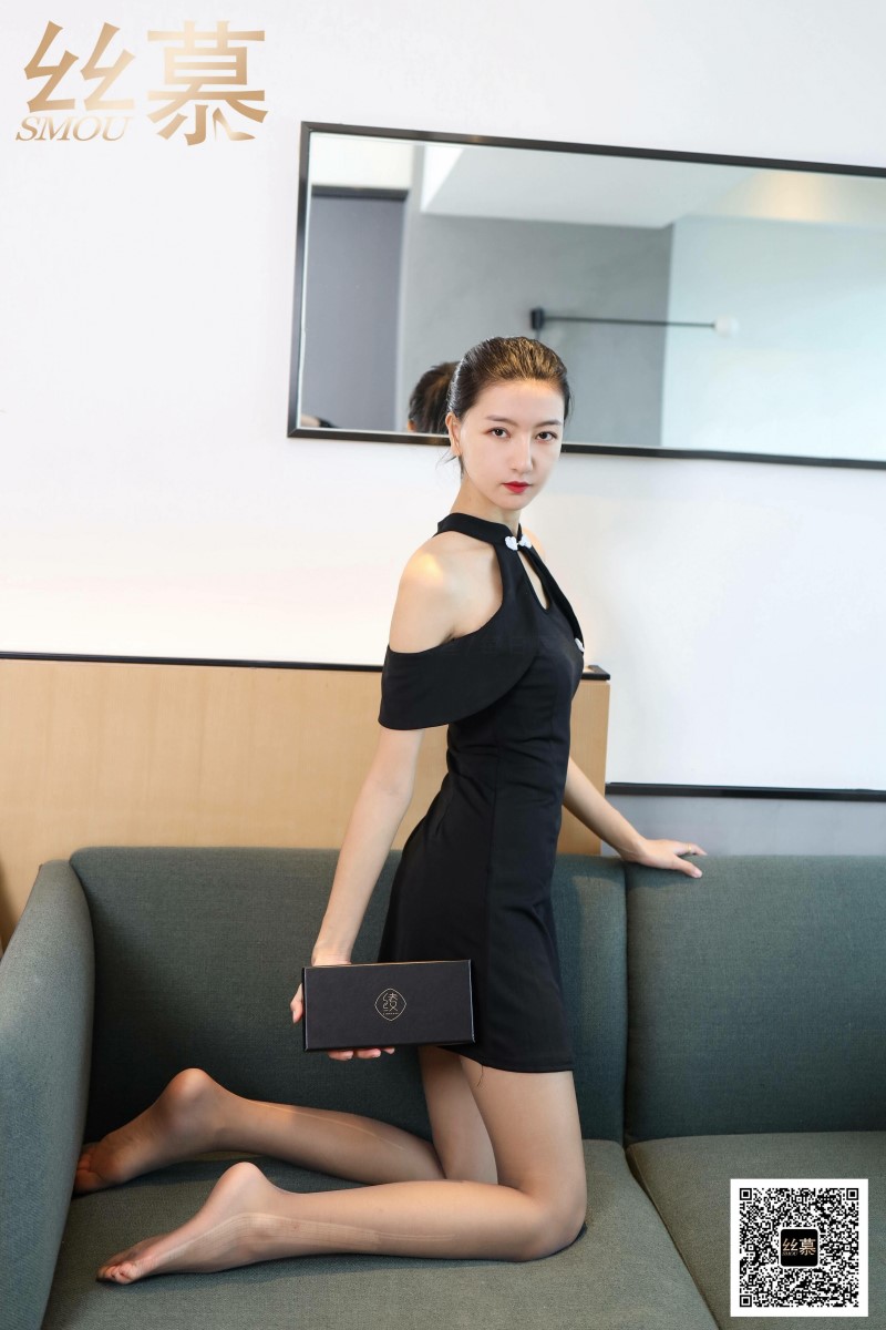 丝慕写真 SM405 天天一元 茗茗《复古荷叶袖旗袍》[63P/198MB]