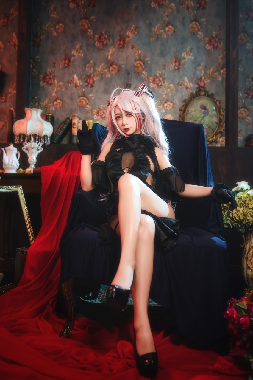 樱落酱w - 欧根礼服[12P/206MB]