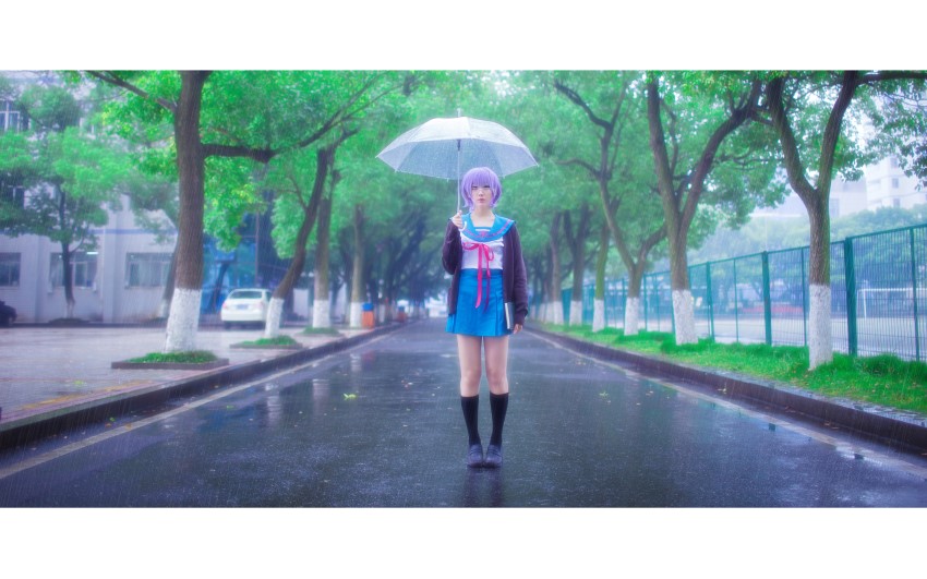 浅野菌子 凉宫春日的忧郁 长门有希 [9P/36MB]